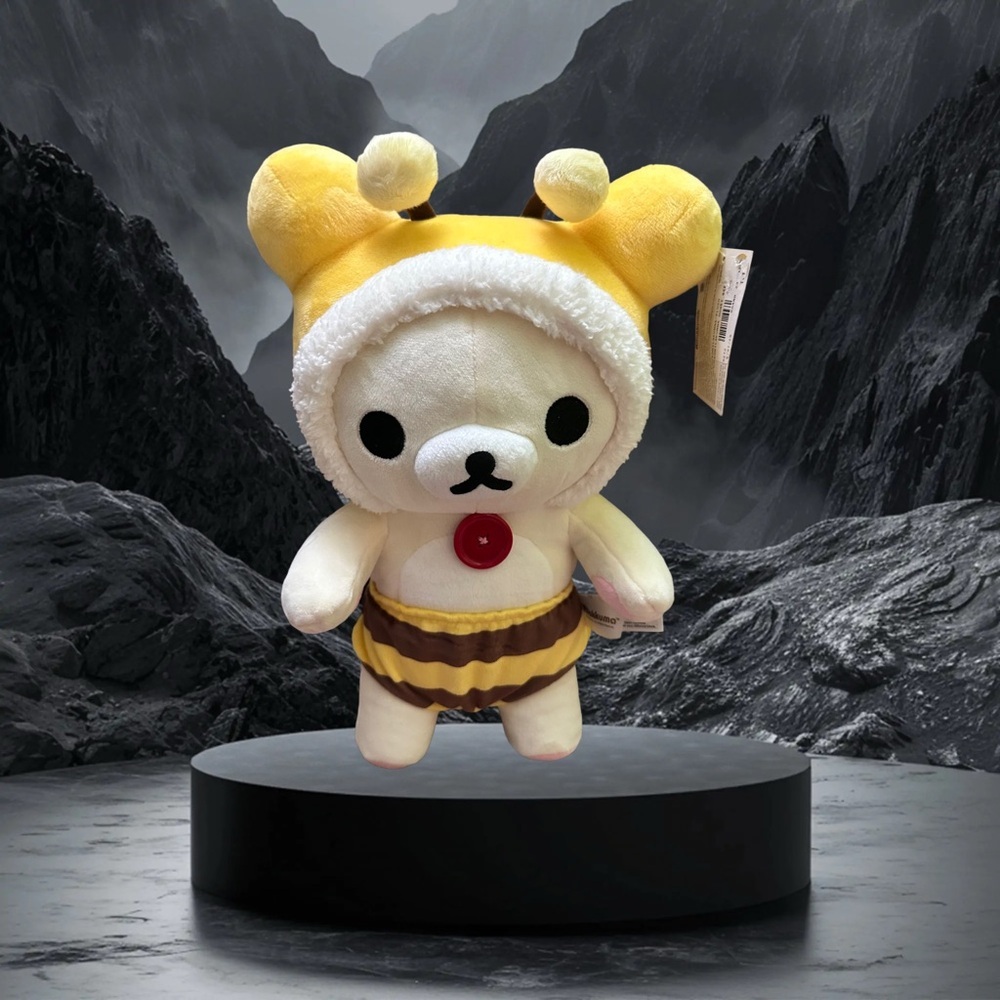 Rilakkuma Cute Yellow Bear Plush Toy
